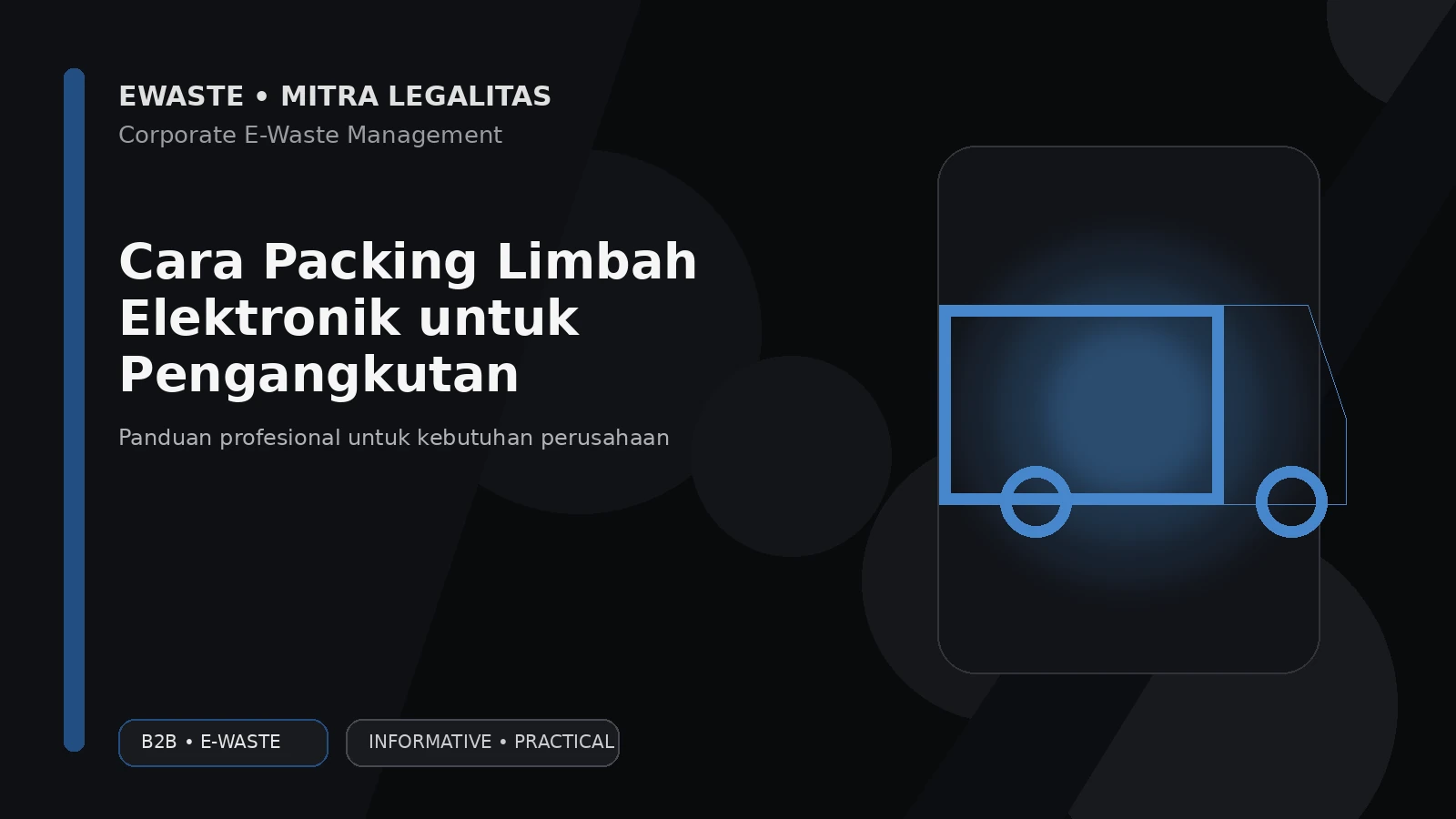 Cara Packing Limbah Elektronik untuk Pengangkutan